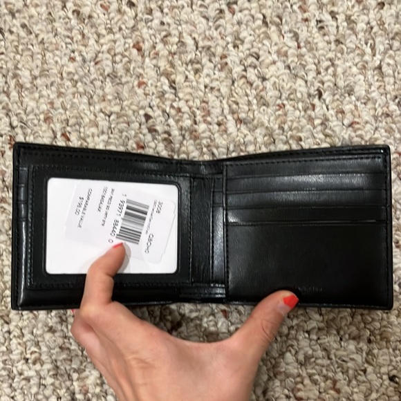 Coach 3 In 1 Wallet In Signature Canvas With Varsity Stripe 3008 - Picture 8 of 11